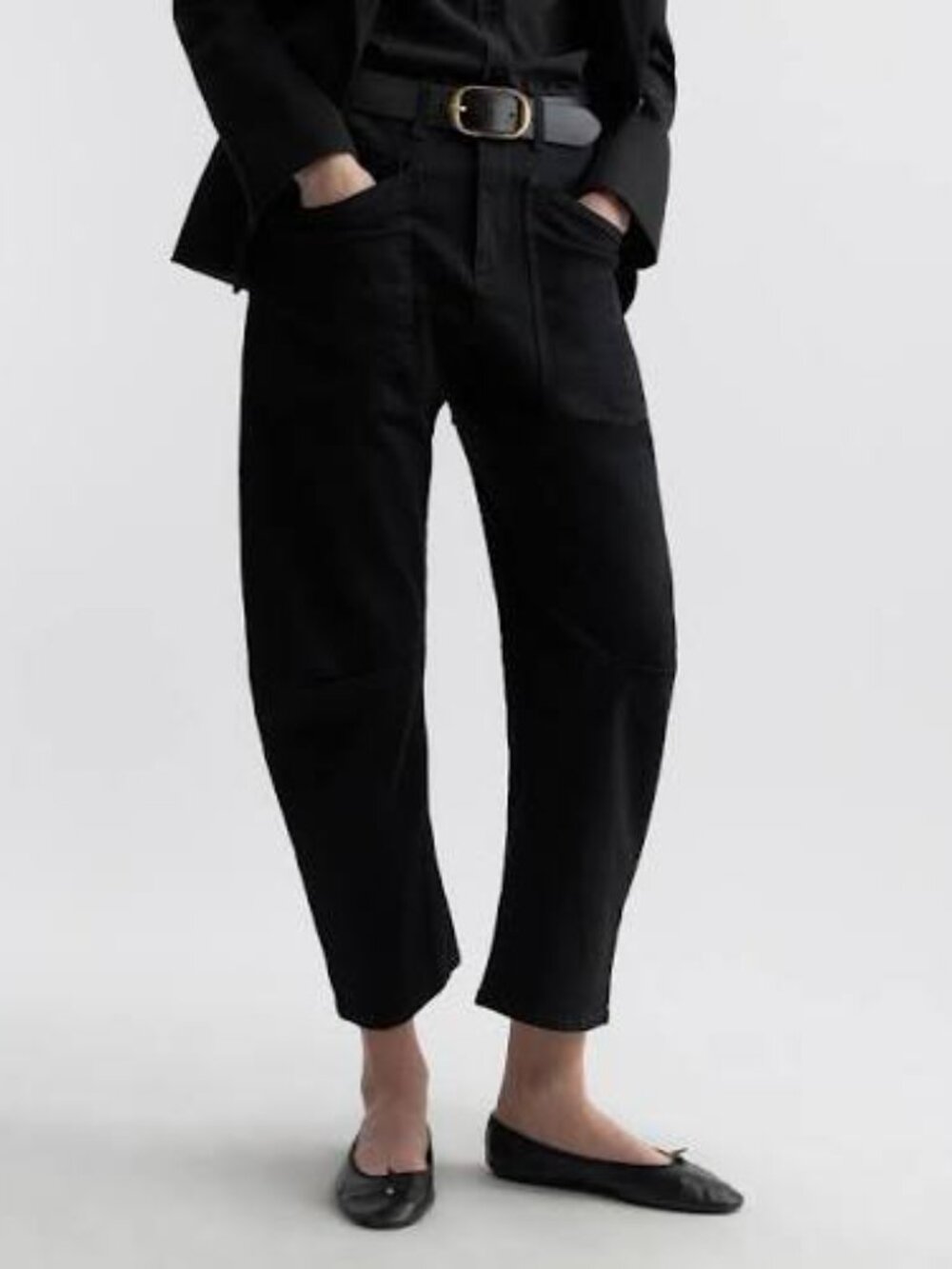 Nili Lotan Shon barrel leg jeans